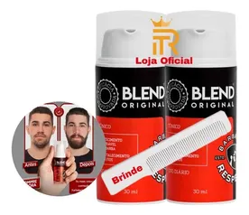 Produto Crescer Barba Blend Original + Pente Brinde Kit C/2