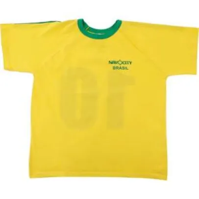 Camiseta Torcida Brasil Navcity por R$ 6