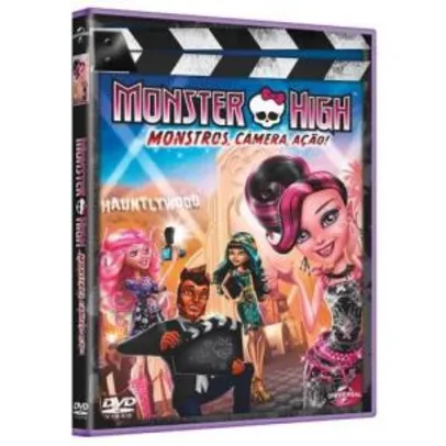 Monster High - Monstros, Câmera, Ação! - DVD + Porta-Retrato Magnético - Exclusivo