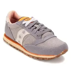 Tênis Saucony Jazz Low Pro Vegan Masculino - Cinza e Laranja | R$90