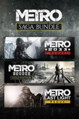 Jogo - Metro Saga Bundle (3 Jogos) - Xbox