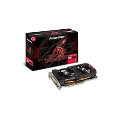 Placa de Vídeo PowerColor AMD Radeon RX570 8GB GDDR5 AXRX 570 8GBD5-3DHD/OC | R$2999