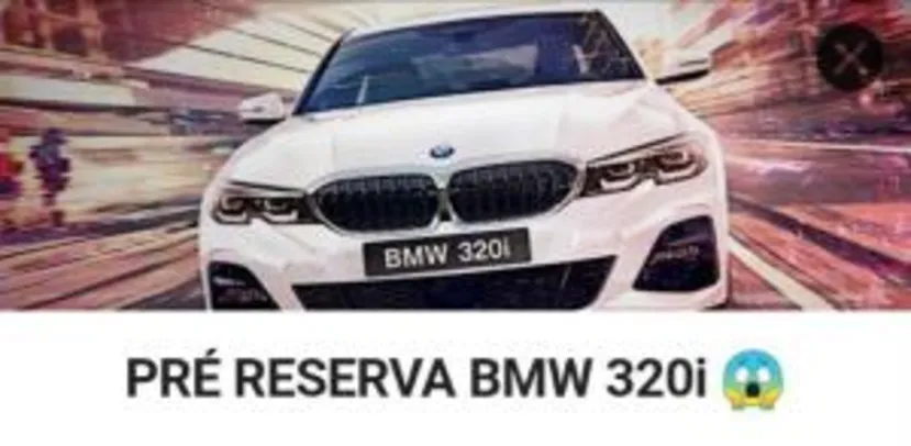 Reserve uma BMW 320i 2019/2020 pelo valor de R$1.000 finalize a compra do veículo na concessionária e ganhe R$2.000 em Rappi Pay