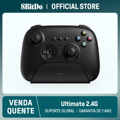 [Imposto Incluso/Moedas] Controle 8BitDo Ultimate Sem Fio com Dock