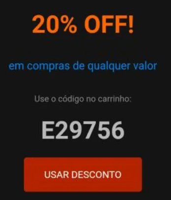 [Facebook] 20% OFF no Peixe Urbano - Compras de qualquer valor