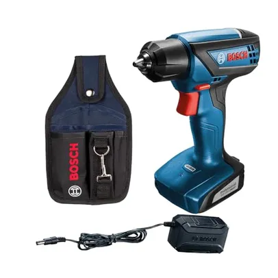 Bosch Parafusadeira Furadeira GSR 1000 Smart 12V com cinto para ferramenta com 20% OFF