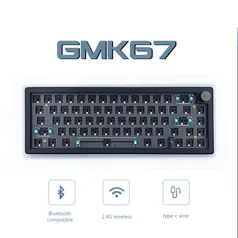 teclado mecânico custom gmk67