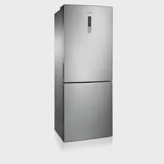 Geladeira Samsung Frost Free RL43 Duplex bottom barosa 435L Inox