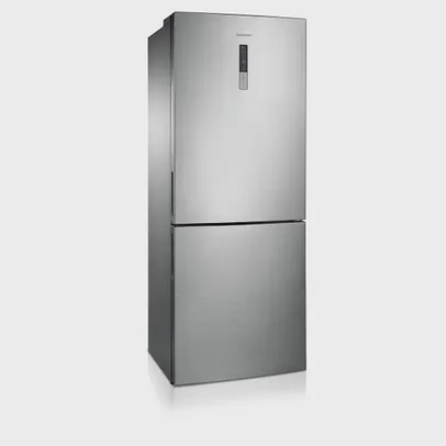 Geladeira Samsung Frost Free RL43 Duplex bottom barosa 435L Inox