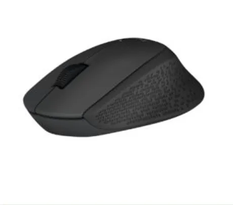 Mouse Logitech M280 1000 DPI, Wireless, Black | R$69