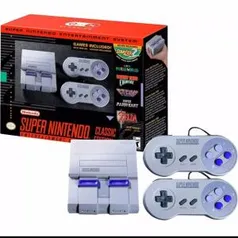 Console Clássico Edição Super Nes Snes Mini Sfc Retro 400 Jogos Embutidos