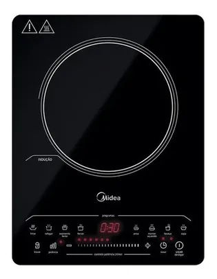 Fogão cooktop elétrica Midea CYAD1 preto 127V