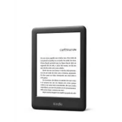 [APP] [Primeira Compra] Kindle 10ª Geração Amazon Tela 6” 4GB Wi-Fi - Luz Embutida Preto