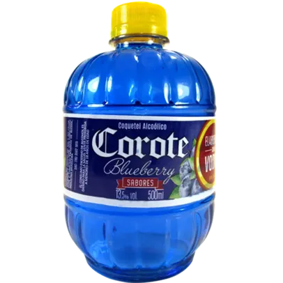 Coquetel Alcoólico Blueberry Corote Garrafa 500ml