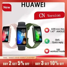 [Taxa Inclusas] Smartband HUAWEI Band 8