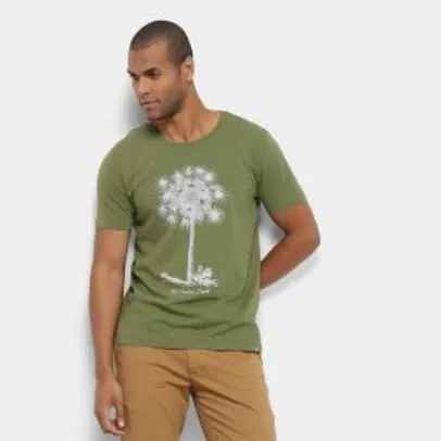 Camiseta JAB Árvore Masculina - Verde R$40