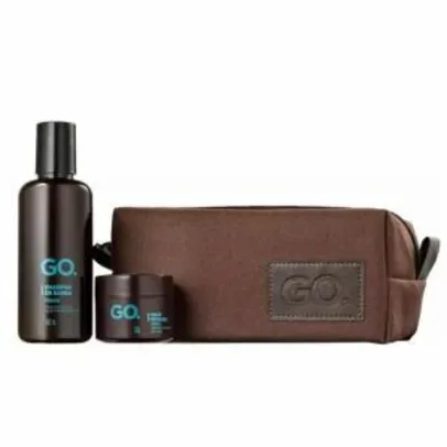 Kit Go Necessaire Shampoo E Balm - Para Barba