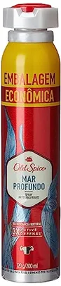 (REC) (10 unid 10.38) Old Spice Desodorante Spray Antitranspirante Mar Profundo 120G/200Ml