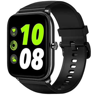 HAYLOU GST Smartwatch, 1,69" tela sensível ao toque para homens e mulheres, SpO2, fmonitor de frequê