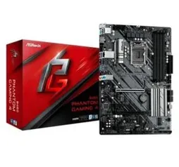 Placa-mãe B460 ASrock B460 Phantom Gaming 4, LGA 1200, ATX, DDR4