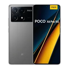 Smartphone Xiaomi POCO X6 Pro 5G 8GB+256GB NFC Dimensity 8300-Ultra 64MP triple camera 67W 120Hz AMOLED (Grey)