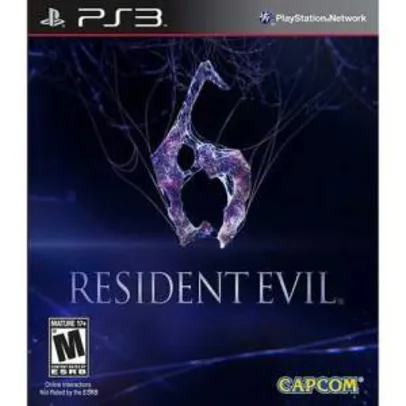 Resident Evil 6 PS3 - R$ 37,99