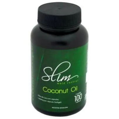 Slim Coconut Oil 100 Cáps - Bodybuilders | R$10