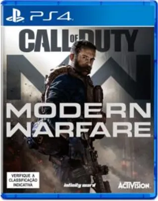 Call Of Duty Modern Warfare - PS4 Pré-Venda