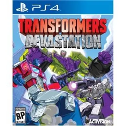Saindo por R$ 50: [Ponto Frio] Jogo Transformers: Devastation - PS4 R$ 50,00 | Pelando