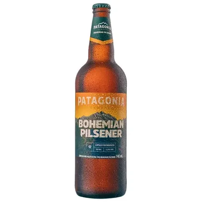 Cerveja Argentina Bohemiam Pilsener Patagonia Garrafa 740ml