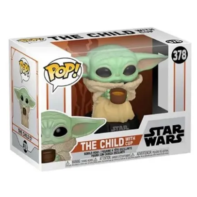  [AME R$ 19] Funko Pop The Child With Cup  378