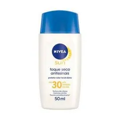 Protetor Solar Facial Nivea Fps 30 Toque Seco Antissinais 50ml - R$16