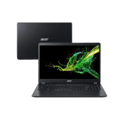 Notebook Acer AMD Ryzen 5-3500U 8GB HD 1TB Radeon 540X Tela 15.6 Pol. Windows 10 A315-42G-R6FZ