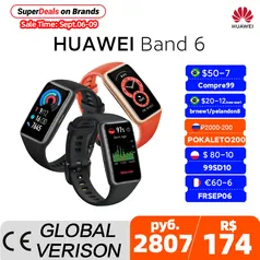 Relógio smartband Huawei Band 6