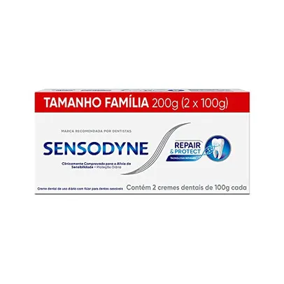 (Rec / Leve 2 Pague 1) Sensodyne Creme Dental Repair e Protect, 2 unidades, 100g cada