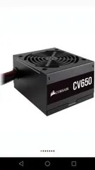 Fonte Corsair CV650, 650W, 80 Plus Bronze - R$359