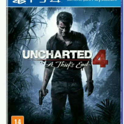 [Ponto Frio] Jogo Uncharted 4: A Thief's End - PS4 - R$139