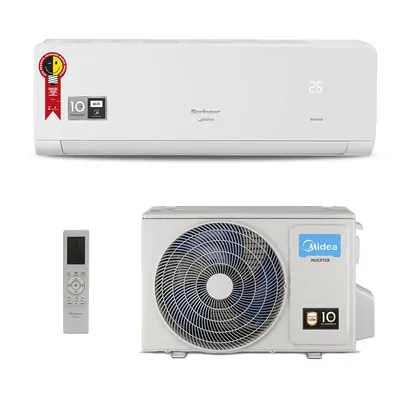 Product photo Ar-Condicionado Hw Inverter Midea Connect 12000 Btus 127V