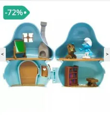 Playset e Mini Figuras - Smurfs - Casa Cogumelo dos Smurfs - Sunny