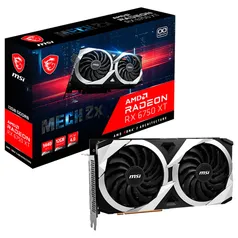 Placa de Vídeo RX 6750 XT Mech 2X 12G OC MSI AMD, 12 GB GDDR6 - XT MECH 2X 12G OC