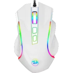 Mouse Redragon Gamer Griffin M607 RGB, 7200 DPI, 6 Botões, White