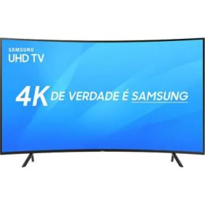 [AME] Smart TV LED Tela Curva 49" UHD Samsung 49NU7300 Ultra HD 4k com Conversor Digital 3 HDMI 2 USB POR R$ 2138 (COM AME)