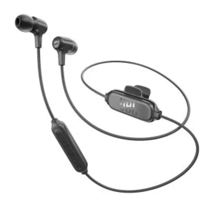 Fone de Ouvido JBL Intra-auricular Microfone Bluetooth Preto E25BT