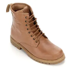 Bota Couro Von Dutch Classic Masculina - Caramelo R$ 35