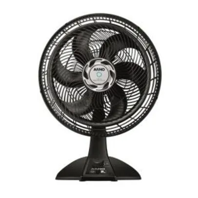 Ventilador de Mesa Arno Ultra Silence Force VU40 com 3 Velocidades - Preto | R$ 169