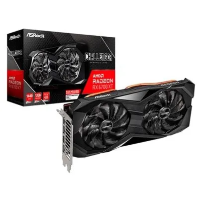 Placa de Vídeo ASRock RX 6700 XT