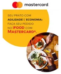 R$5 Off em pedidos acima de R$35 c/ Mastercard no iFood