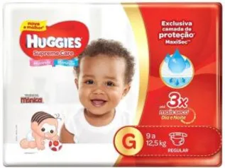 Fraldas Huggies G 192 unidades