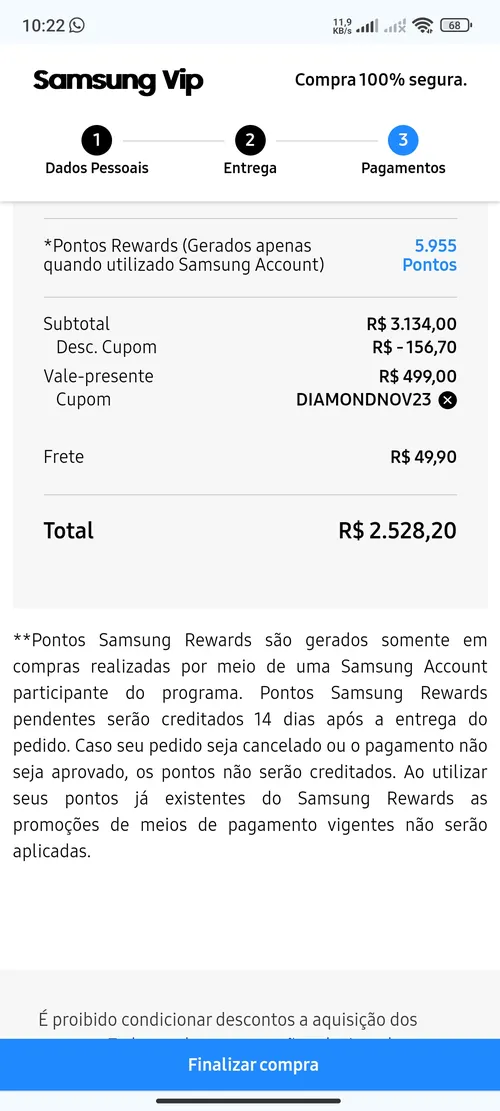 Imagen na descrição da promoção