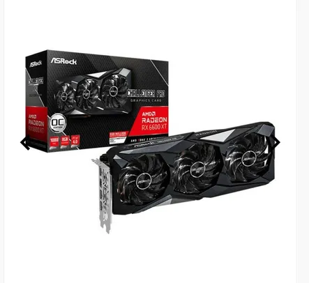 [PRÉ-VENDA] PLACA DE VIDEO ASROCK RADEON RX 6600 XT R$3800